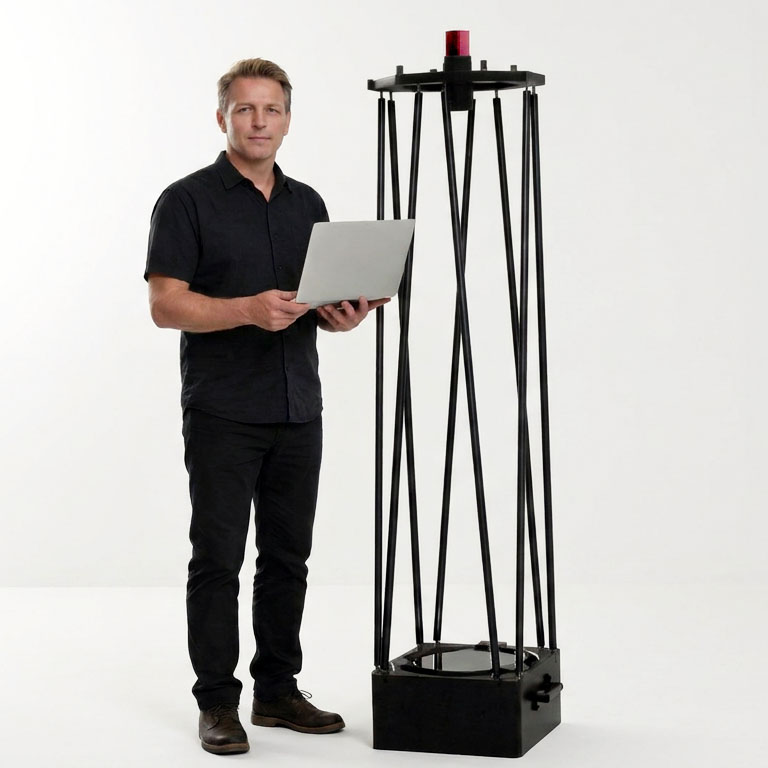 Télescope ultra léger 16 kg 355 mm de diamètre (14 pouces)
